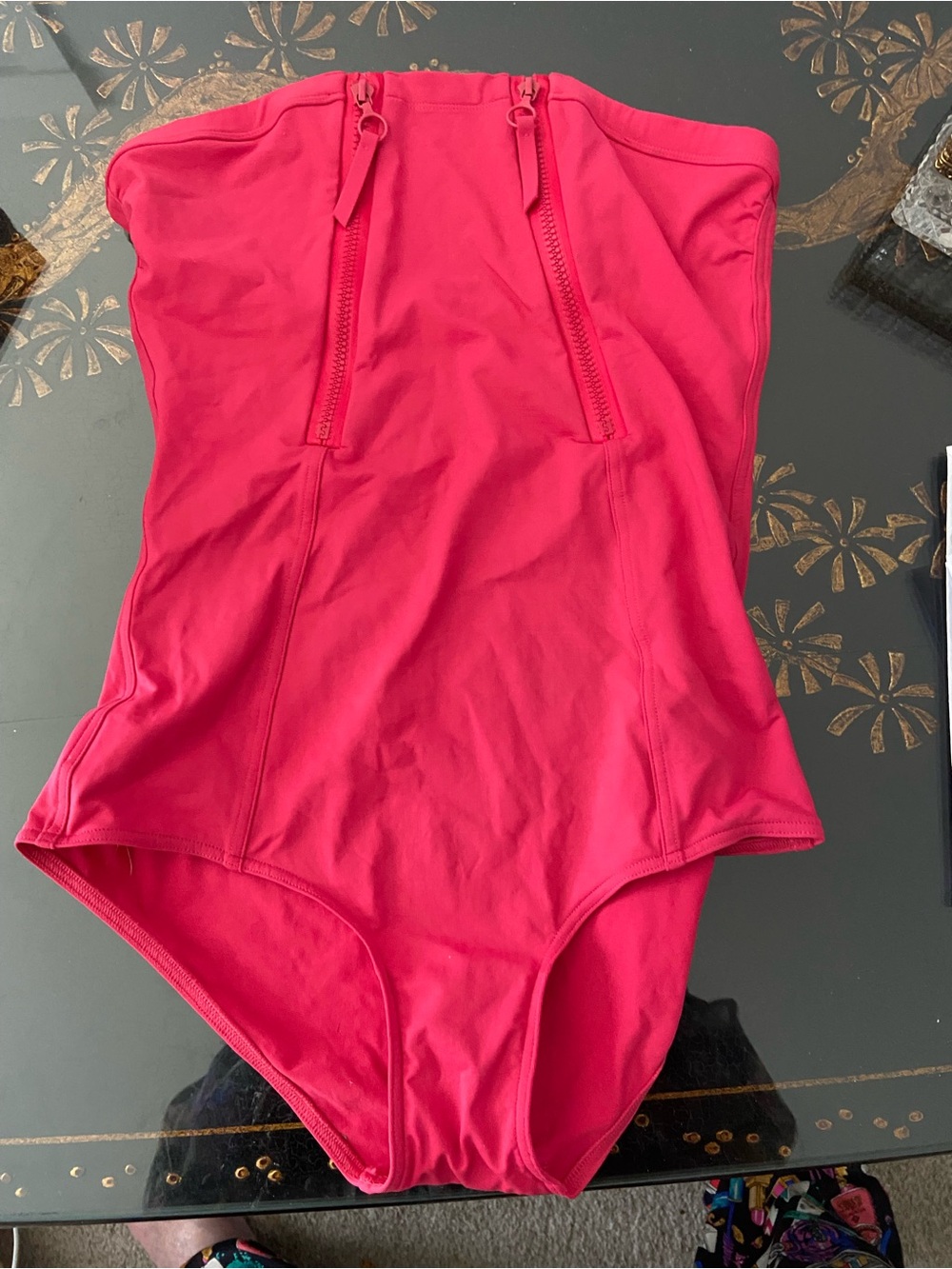 ERES Women's Pink Swimwear Top - Hot Pink